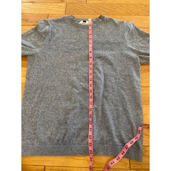 Topman men's blue cotton crew neck casual knit pullover sweater size medium - Picture 6 of 10